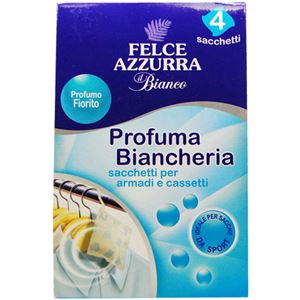 （まとめ買い）フェルチェアズーラ イルビアンコ パフューム リネンサシェ フレッシュネス 70g×4×3セット