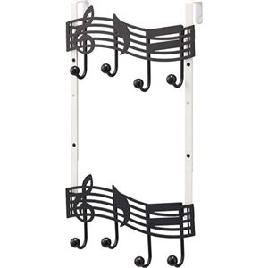 (まとめ買い)高さ調節ドアハンガー 音符×3セット