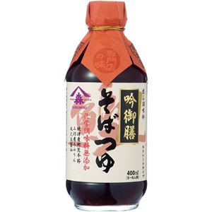 （まとめ買い）ヤマモリ 吟御膳 そばつゆ 400ml×12セット