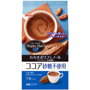 (まとめ買い)ハッピースタイル ココア 砂糖不使用 14g×7袋×27セット