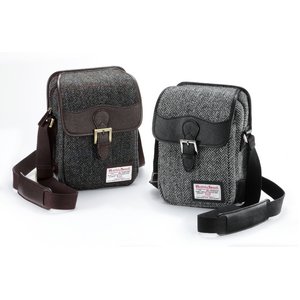 Ｂｒｉｔｉｓｈ Ｇｒｅｅｎ （ブリティッシュグリーン）ハリスツイード・ミニショルダーバッグ 【カラー】グレー