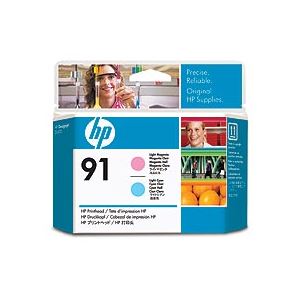 HP91 プリントヘッド ライトマゼンタ／ライトシアン