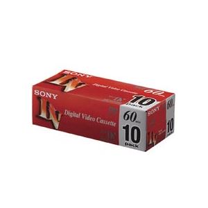 SONY 10DVM60R3 ミニDVカセットテープ 60分 10巻パック