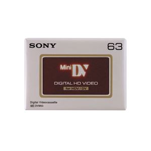 SONY DVM63HD HDV用ミニDVカセット 63分