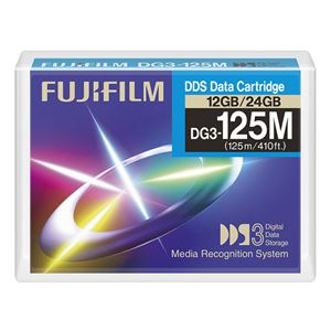 FUJIFILM DAT 4mmDDS-3 データカートリッジ 12GB（圧縮時 24GB）