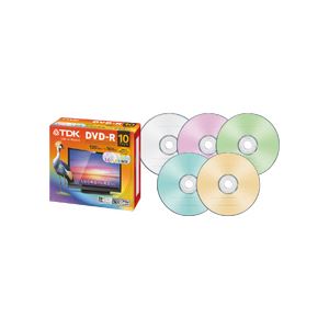 TDK DR120DMC10UE 録画用DVD-R 120分 1-16倍速対応 5mmスリムケース入 10枚パック