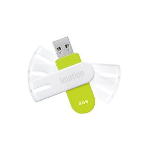 USBフラッシュメモリ 4GB USB2.0 暗号化ソフト搭載 グリーン