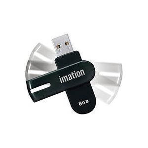 USBフラッシュメモリ 8GB USB2.0 暗号化ソフト搭載 ブラック