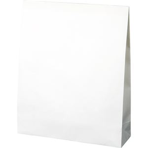 TANOSEE 宅配袋 晒片つや 小 白 封かんテープ付 100枚入