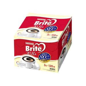 （まとめ）ネスレ ブライト スリム スティック 3g 120本入×2箱