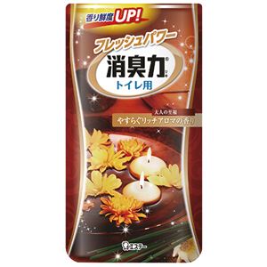 （まとめ）トイレの消臭力 大人の至福 リッチアロマの香り 400ml×3個