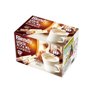 （まとめ）ブレンディ スティック カフェオレ 大人のほろにが 12g 100本入×2箱