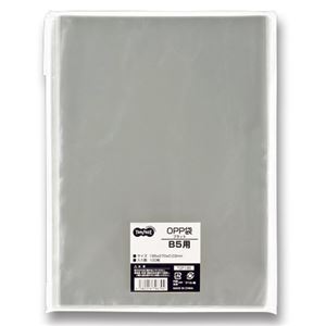 （まとめ）TANOSEE OPP袋 B5用フラット 195×270mm 100枚入×10パック