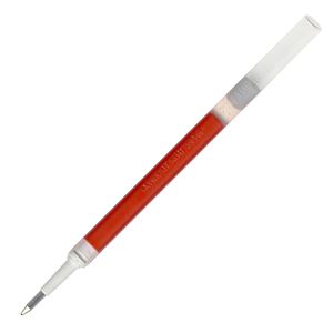 （まとめ）ぺんてる HyperG用替芯 0.7mm 赤 10本入