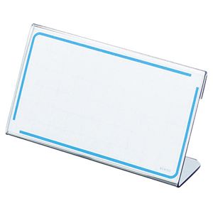 （まとめ）カード立てL型 61×110mm 20個