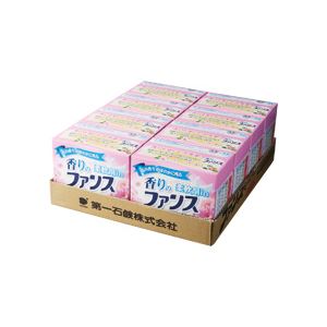 （まとめ）香りのファンス衣料用洗剤+柔軟剤in 1.0kg 8箱