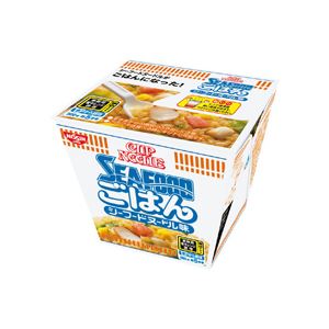 （まとめ）日清カップヌードルごはん シーフード 108g 6食入