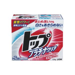 （まとめ）トップ プラチナクリア 1.0kg 8個