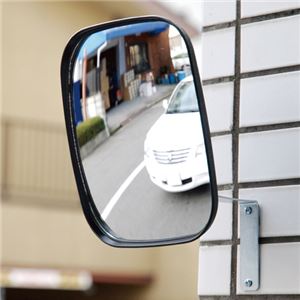 ガレージミラー 角 マグネット付