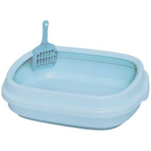 ネコのトイレ ミルキーブルー