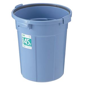 エコポリペール 丸型 45L 本体 ブルー