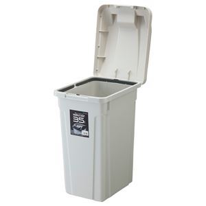 SPハンドル付ダストボックス 35L ホワイト