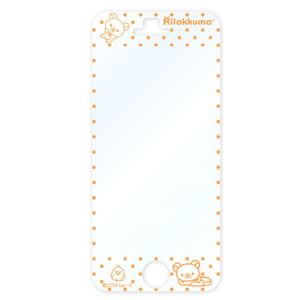 衝撃自己吸収シート for iPhone 5 リラックマ(イエロー)