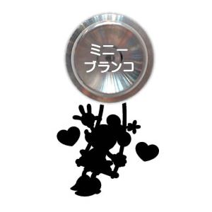 ウォールステッカー ペタモ ドアノブ ディズニー(ミニー ブランコ)