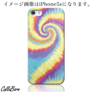 CollaBorn スマホカバー iPhone5／5s 「Tie-dye rainbow」