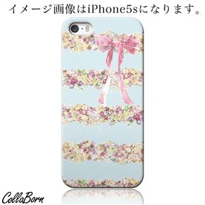 CollaBorn スマホカバー iPhone5c 「Flower border」
