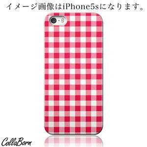 CollaBorn スマホカバー iPhone5c 「Gingham check_Red」