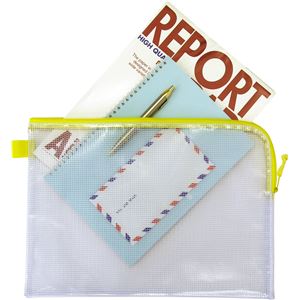 DX連絡袋 A4（ファスナー付メッシュソフトケース）