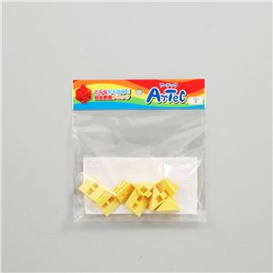 Artecブロック 三角A 8P 黄