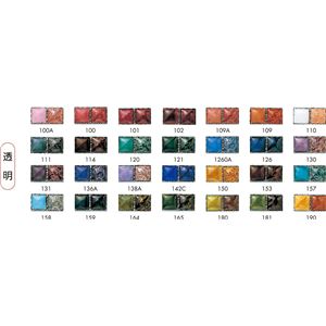 七宝絵具 透明 No.153 中茶 100g