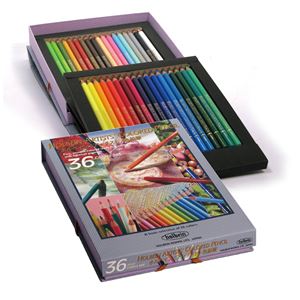 Hアーチスト色鉛筆36色 基本色 紙箱