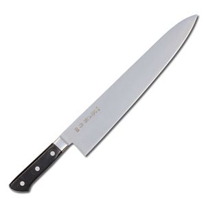 登録 藤次郎作 DPコバルト合金鋼割込（口金付）シリーズ 牛刀 330mm 日本製 包丁【F-812】