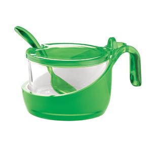guzzini（グッチーニ） Mirage シュガー／ガラスジャー グリーン 24890044 in gift box10P25Apr13 fs2gm