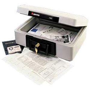 セントリー 耐火収納ケース シリンダー錠 単位：1台