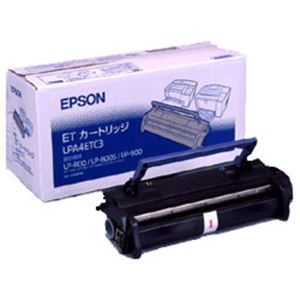 エプソン トナーカートリッジ 型番：LPA4ETC3 印字枚数：3000枚 単位：1個
