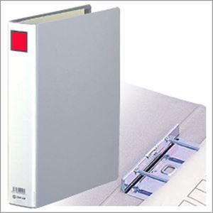 キングジム キングファイルG（A4タテ型・2穴・グレー） とじ厚：4.0cm 背幅：5.6cm