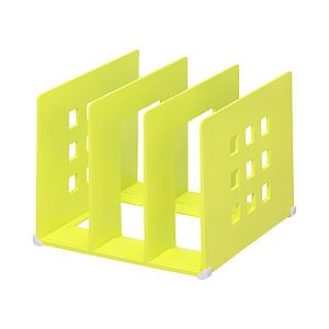 リヒトラブ 仕切ラック L 黄緑