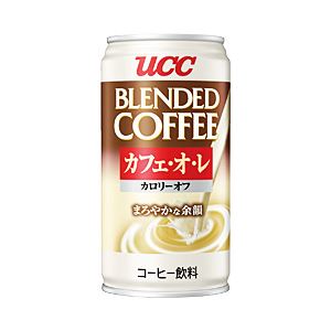 UCC ブレンドコーヒー カフェ・オ・レ カロリーオフ 1箱（185g×30缶）