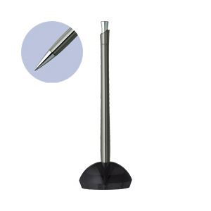 ゼブラ フロス デスクペン＆スタンド 0.7mm 黒 BA65-GBK 1セット