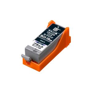 キヤノンプリンター対応 エコリカ リサイクルインクカートリッジ 対応純正カートリッジ型番：BCI-19BK 色：ブラック 単位：1個