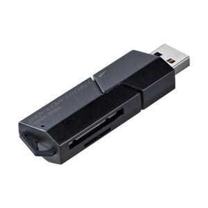 サンワサプライ USB3.0SDカードリーダー ADR-3MSDUBK