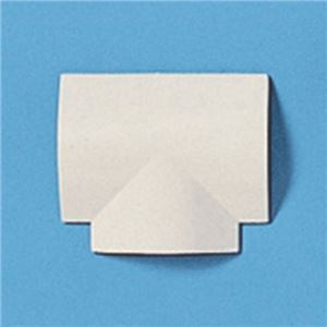 サンワサプライ ケーブルカバー（T型、アイボリー） CA-R50T