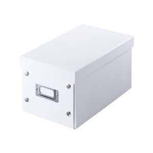 サンワサプライ 組み立て式CDBOX(ホワイト) FCD-MT3W