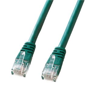 サンワサプライ エンハンスドカテゴリ5単線LANケーブル（7m、グリーン） KB-T5T-07G