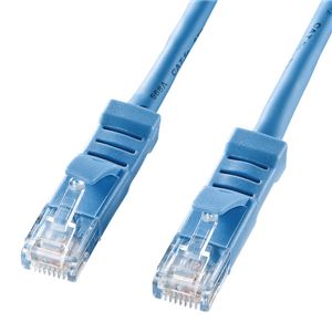 サンワサプライ L型カテゴリ5eより線LANケーブル KB-T5YL-02LB
