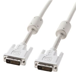 サンワサプライ DVIケーブル(デュアルリンク、5m) KC-DVI-DL5K